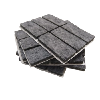 Podkładki filcowe pod meble krzesła stołki stoły DUŻE szare 36 szt 5mm